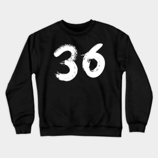 Number 36 Crewneck Sweatshirt